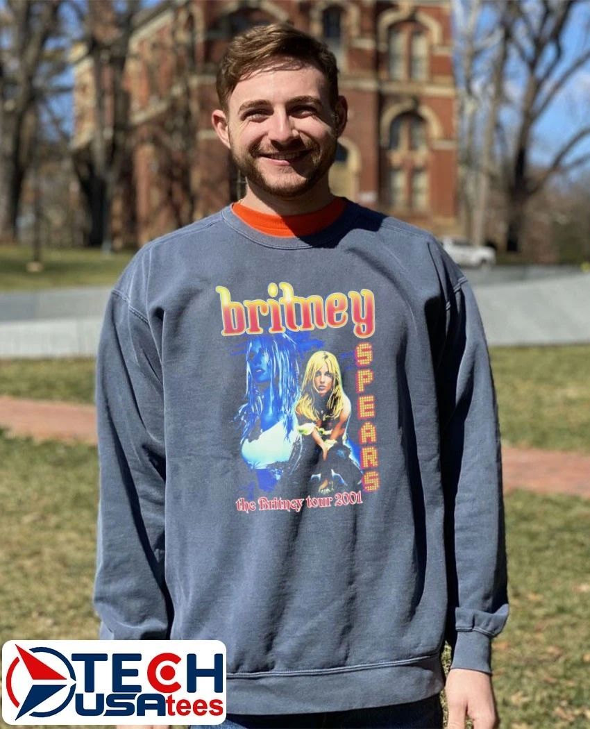 Britney Spears The Britney Tour 2001 shirt