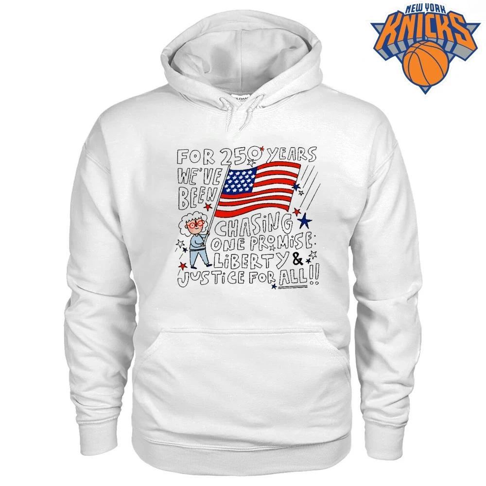 Happy 4th of July 250 Years Liberty and Justice For All Cute Grandma Flag shirt