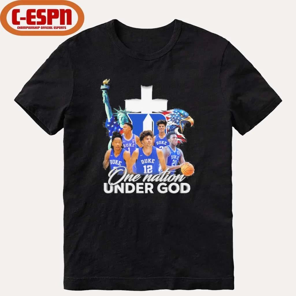 One Nation Under God Duke Men’s Basketball Shirt