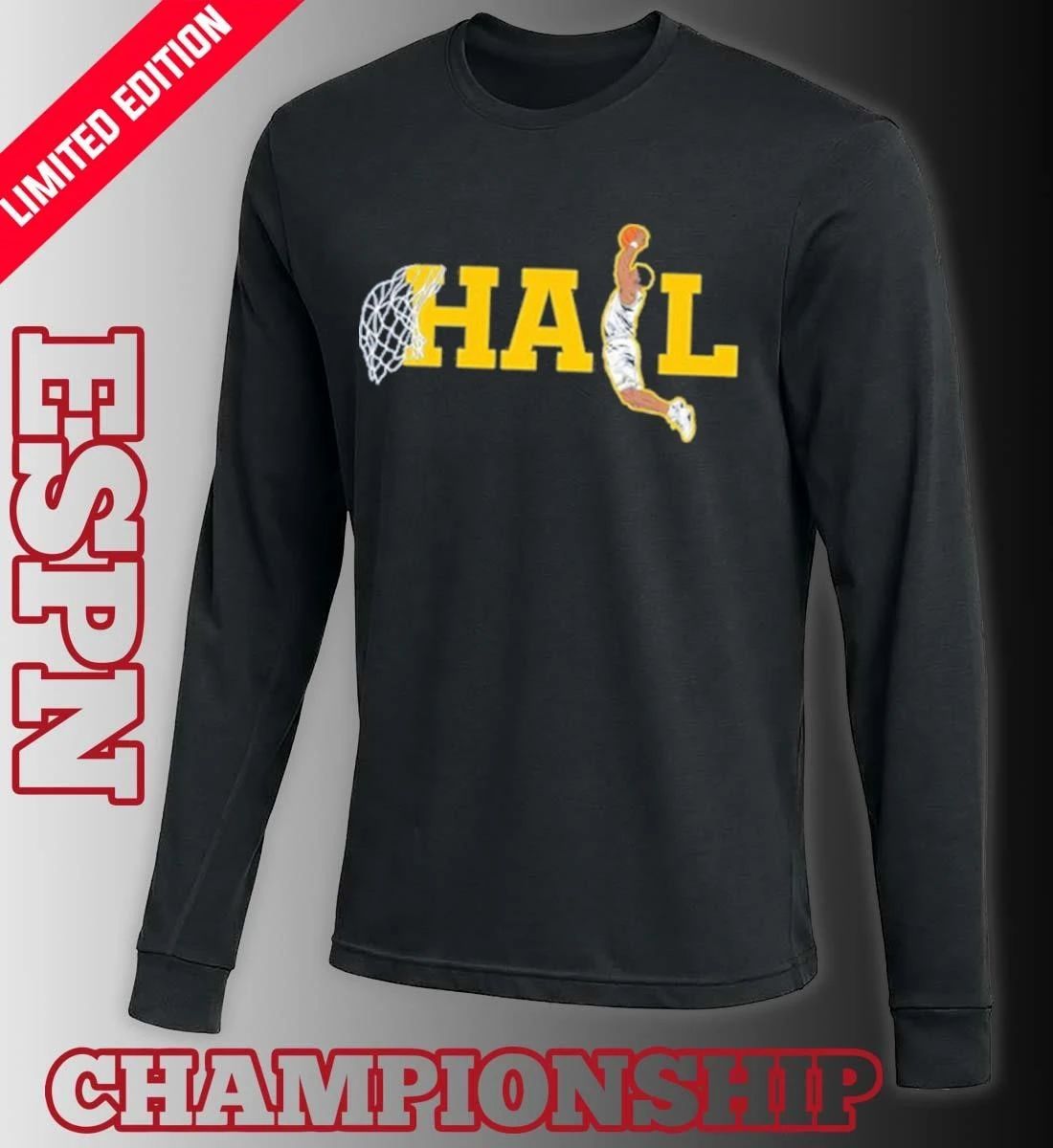 Michigan Wolverines Men’s Basketball 2026 National Champions Hail Dunk T-Shirt