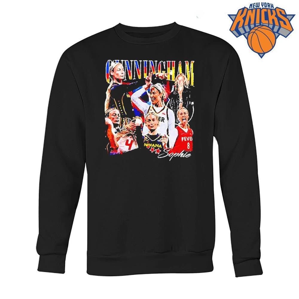 Sophie Cunningham Indiana Fever Moment Collage T Shirt