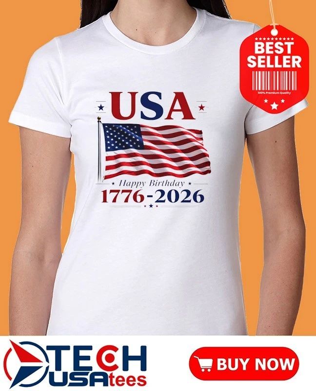 USA 1776-2026 American Independence Day Patriotic flag shirt