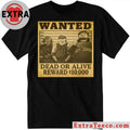 WANTED Dead Or Alive Reward 10 000 T-shirt