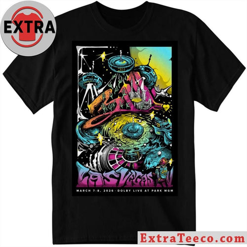 311 Band March 7-8 2026 In Las Vegas NV Poster Shirt