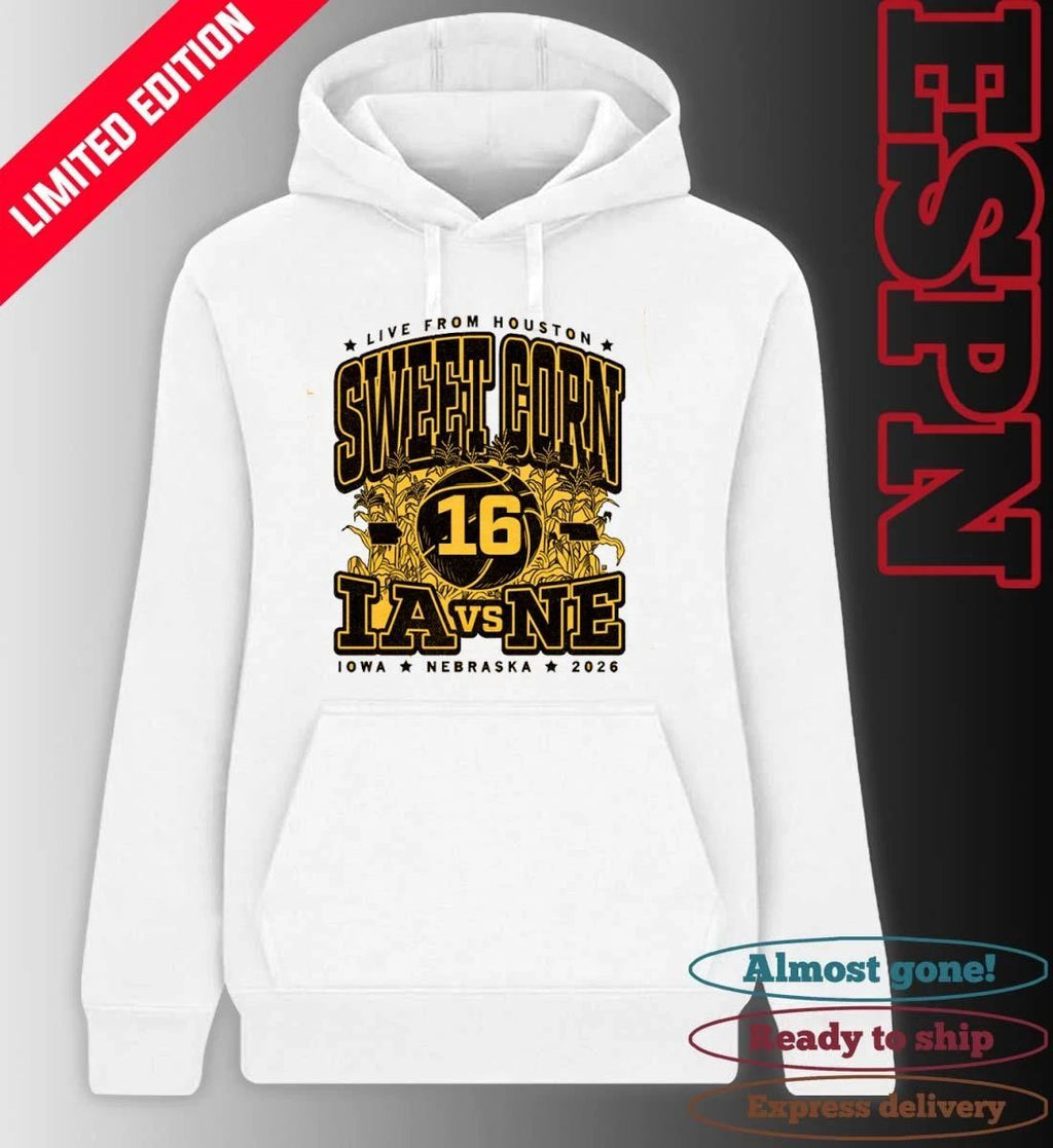 Iowa Vs Nebraska Sweet Corn 16 Max Collegiate Shirt