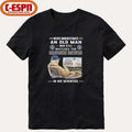 Never Underestimate An Old Man Who Still Watches The Milwaukee Brewers In His Seventies Shirt
