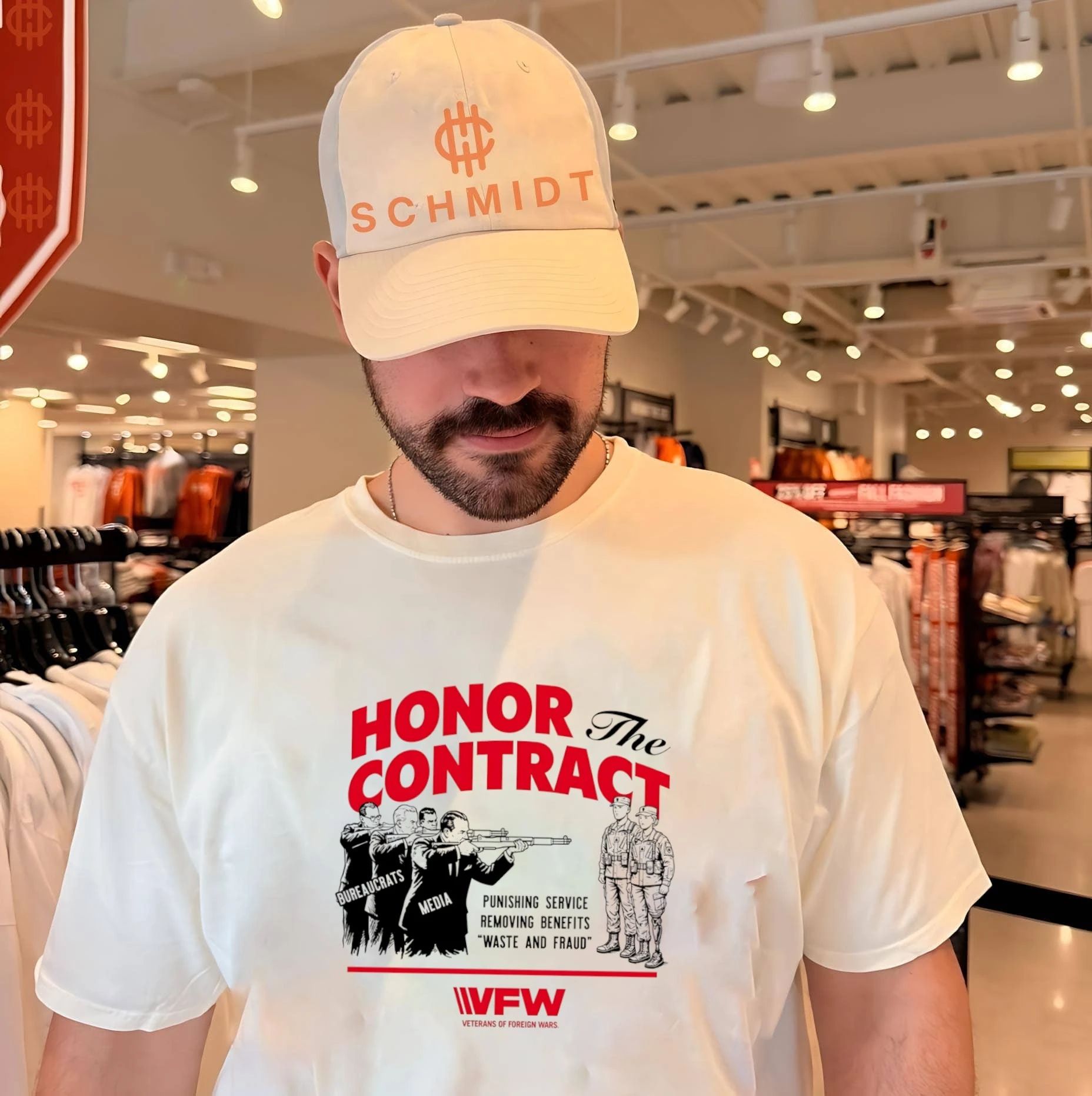 Honor Contract Veterans Foreign Wars Tee Unisex T-shirt, Sweatshirt, Hoodie (1)