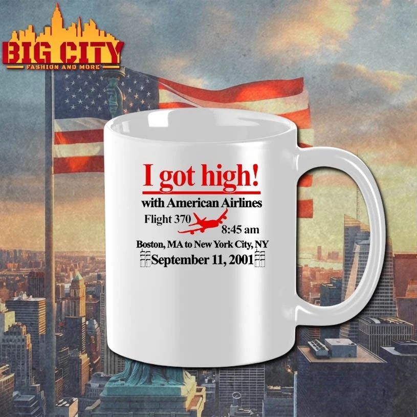Barelylegal I Got High With American Airlines t-shirt