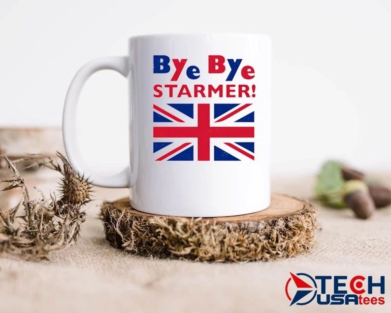 Bye Bye Starmer UK flag shirt