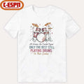 All Women Are Created Equal Only The Best Still Playing Drums In Their Sixties Shirt
