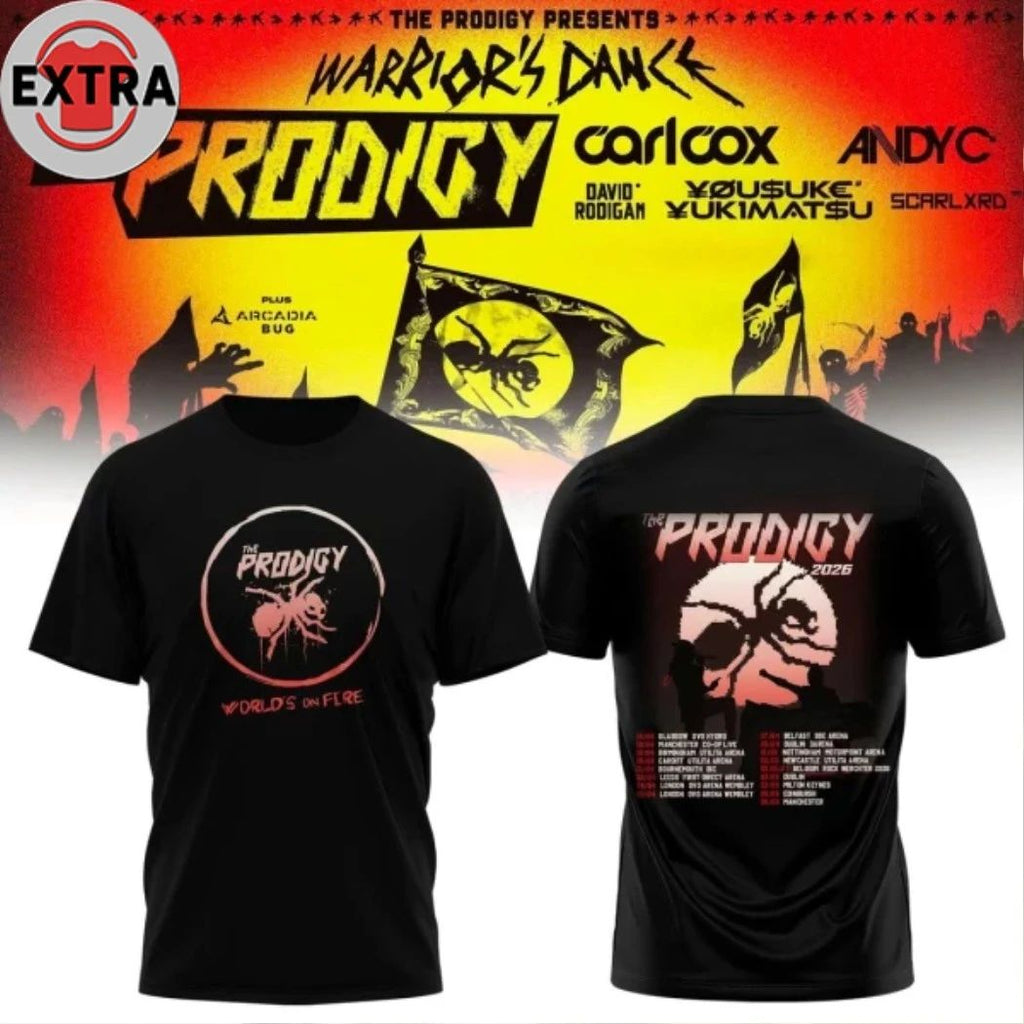 Original The Prodigy 2026 Tour Special Shirt