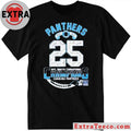 2025 NFC South Champions Carolina Panthers Commemorative Shirt