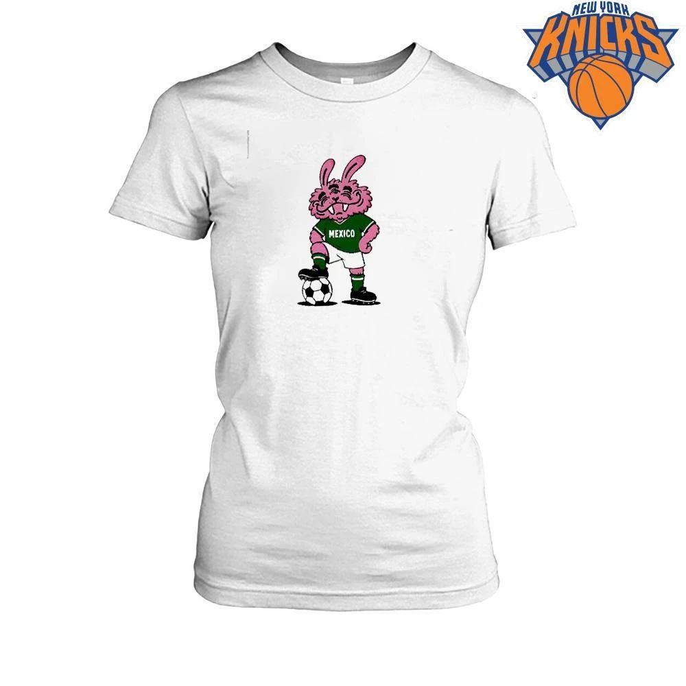 Pink Fluffy Monster Mexico Football Team Supporter Shirt