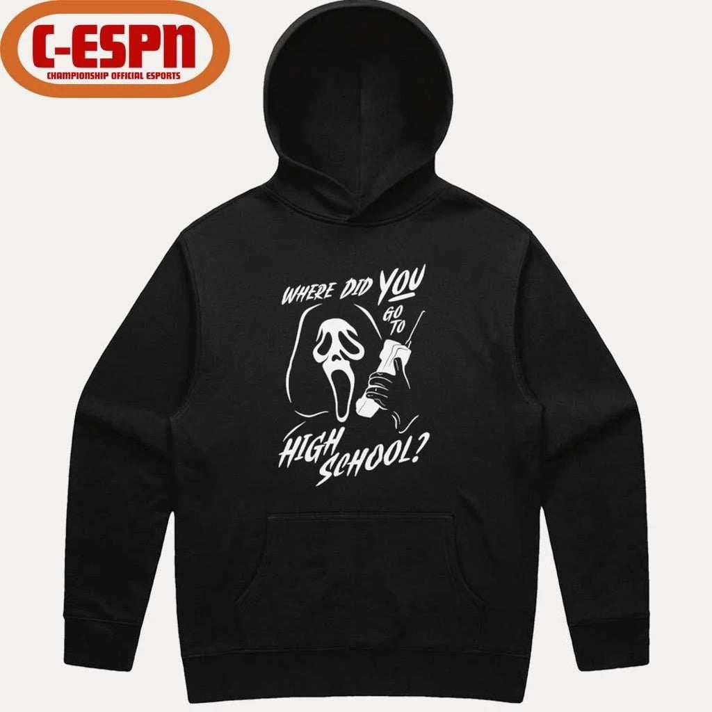 Where Did You Go to High School Ghostface Shirt