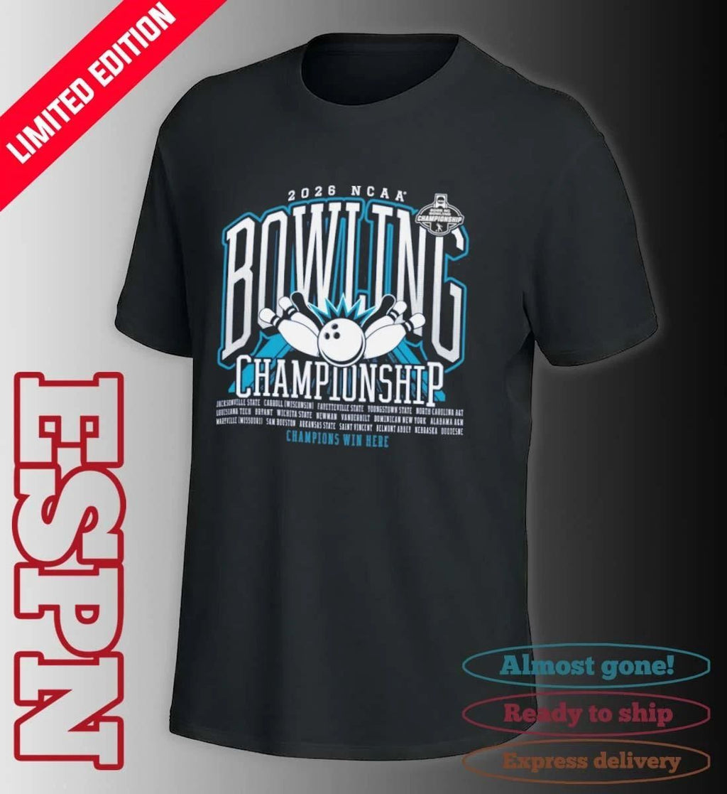 2026 NCAA Women’s Bowling Regionals Championship Shirt