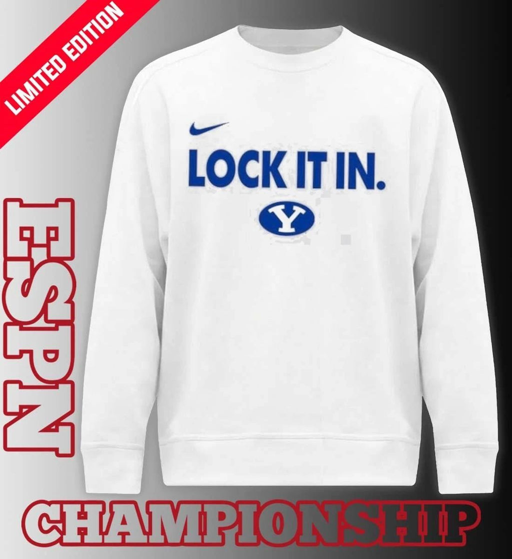 BYU Men’s Basketball Lock It In NCAA Tournament T-Shirt