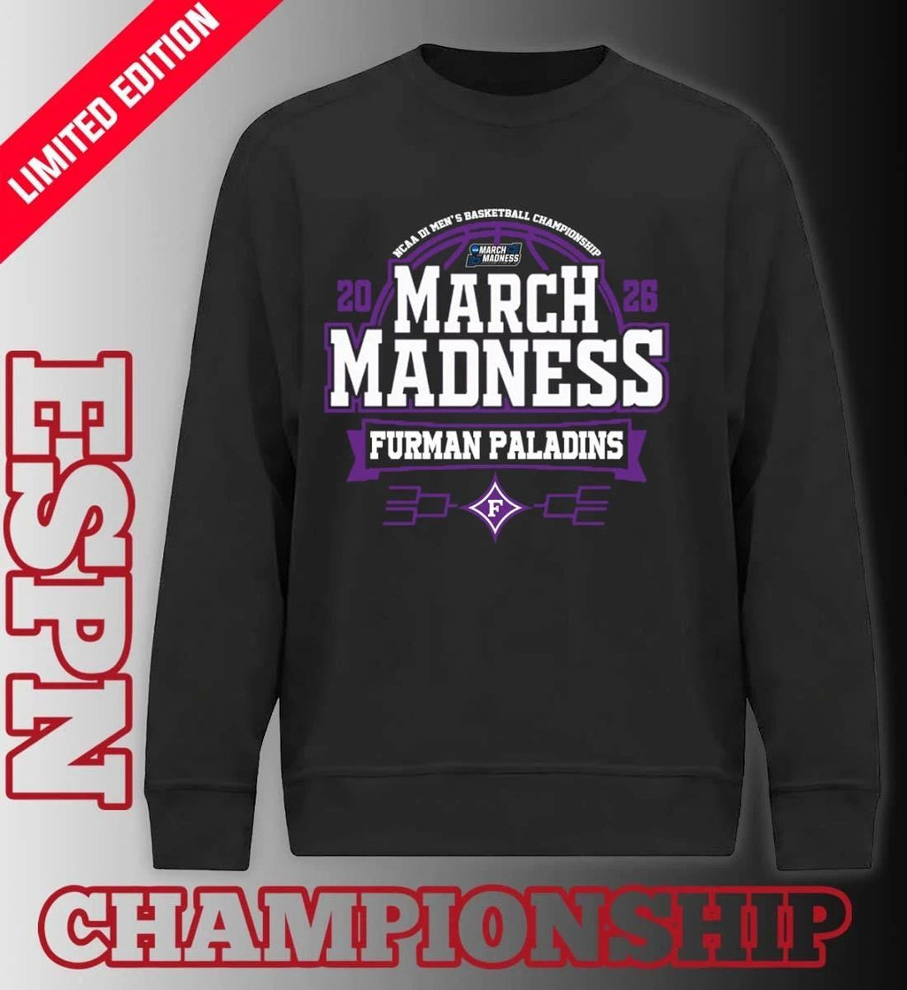 Furman Paladins Men’s Basketball March Madness Bound T-Shirt