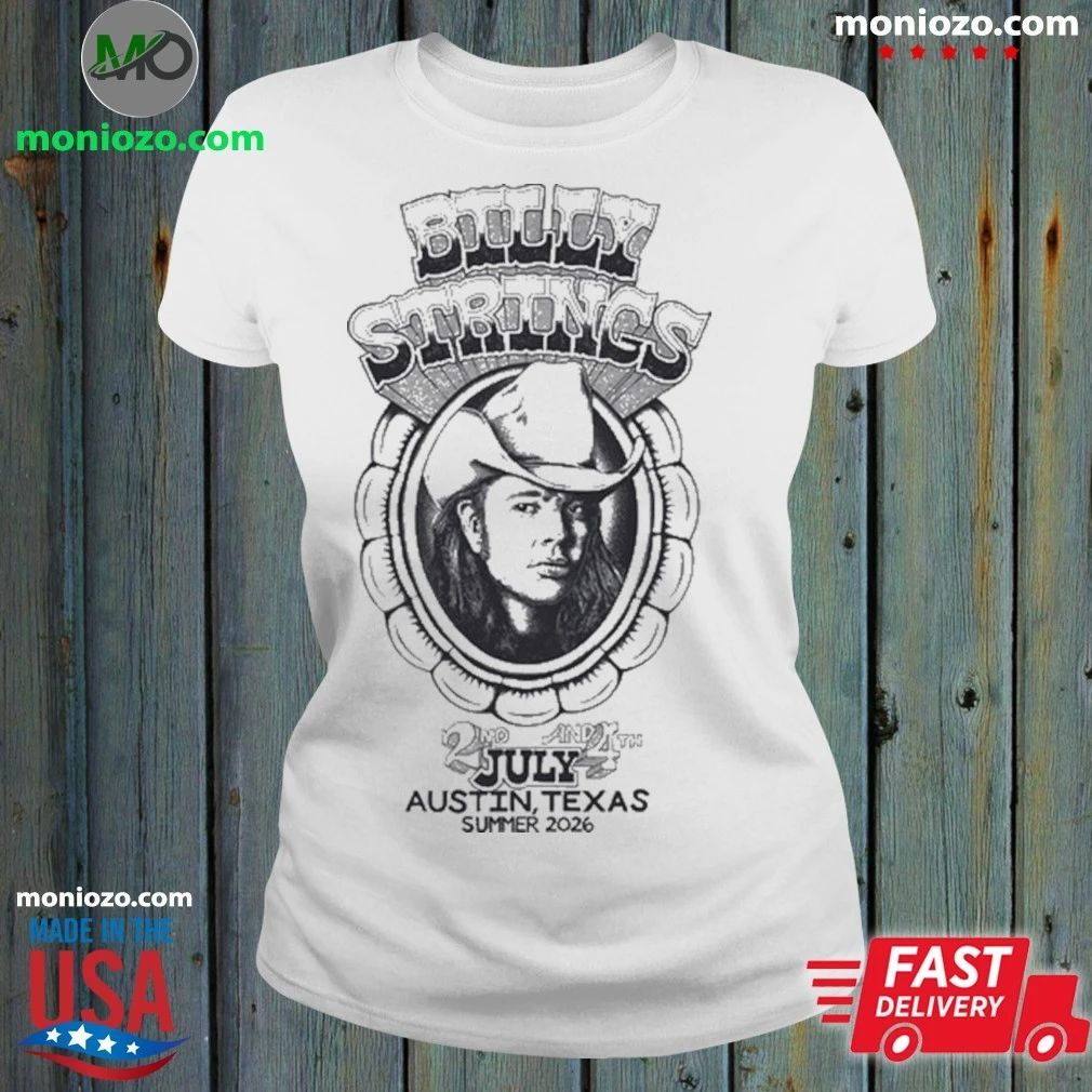 Billy Strings In Austin TX On July 2 2026 T-Shirt