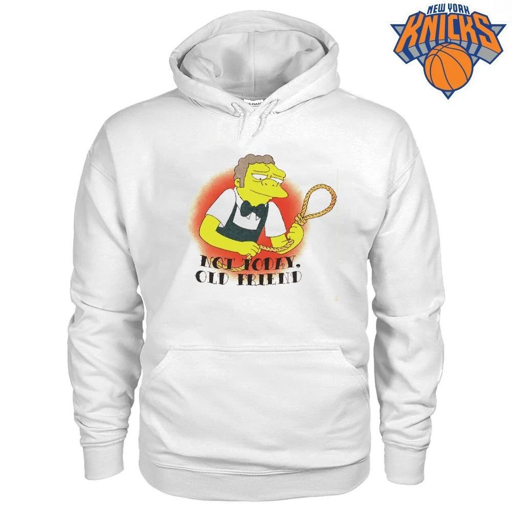 Not Today Old Friend Moe Szyslak Simpsons Meme Vintage Tattoo Shirt