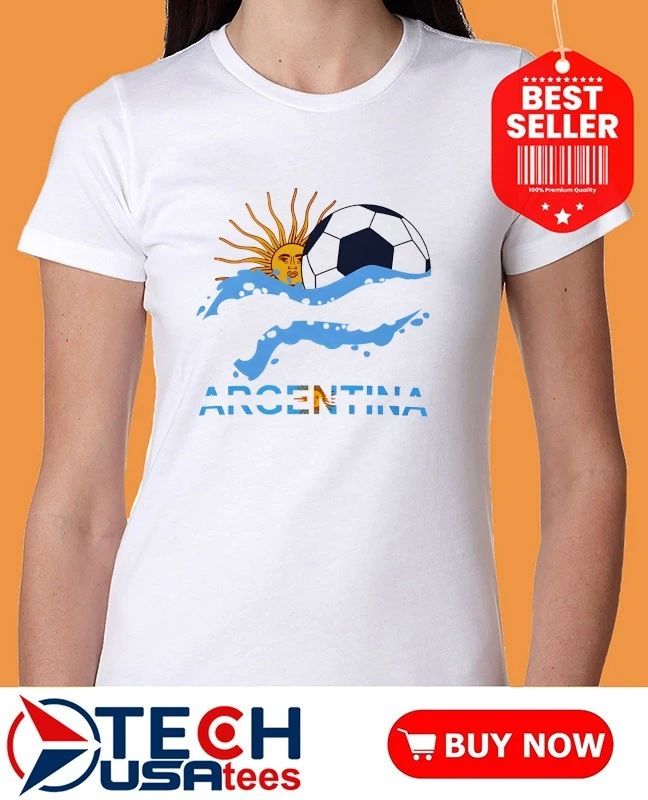 Argentina World Cup Soccer Sun and Ball shirt