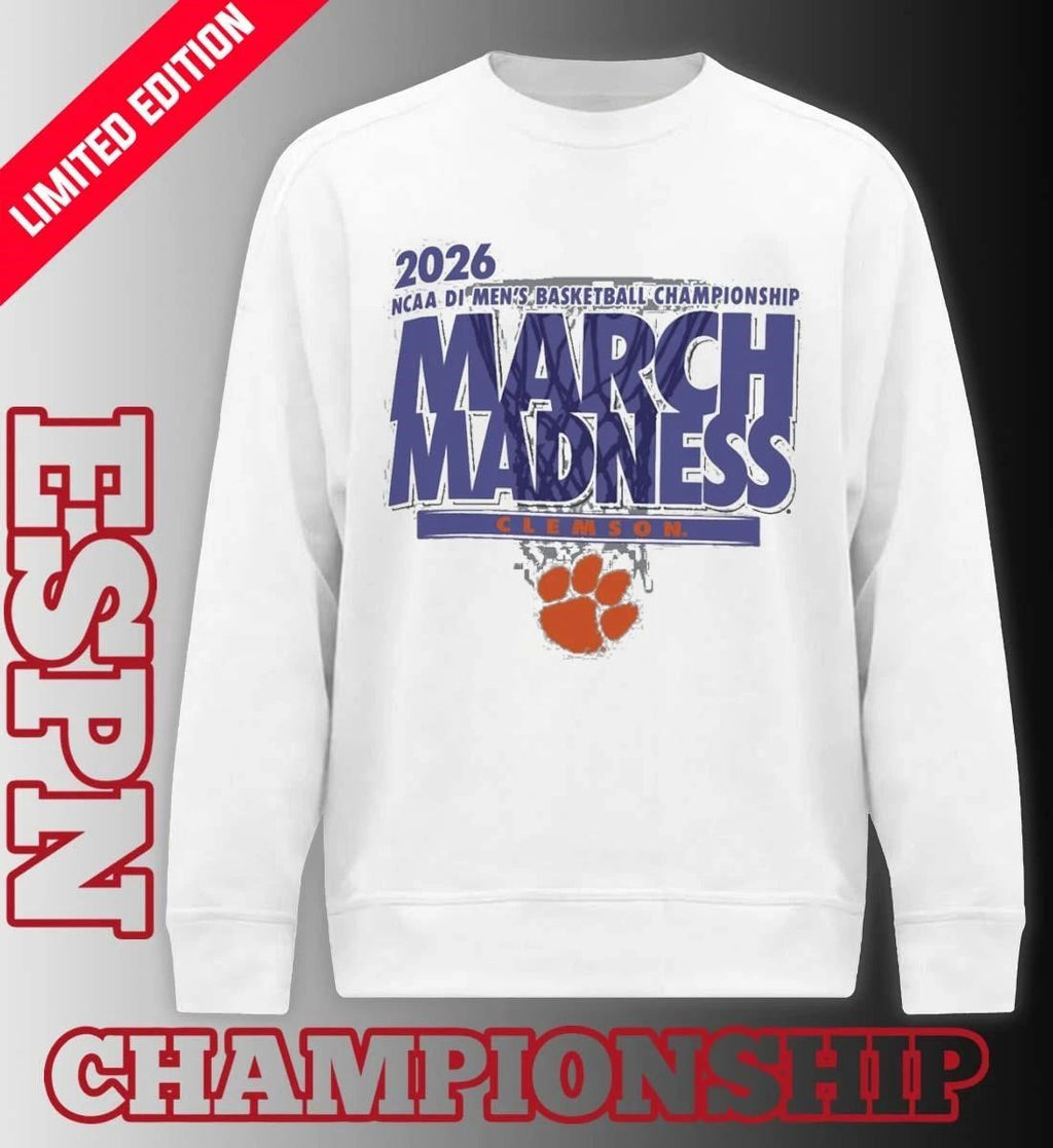 Clemson Men’s Basketball Single Team NCAA March Madness Shirt