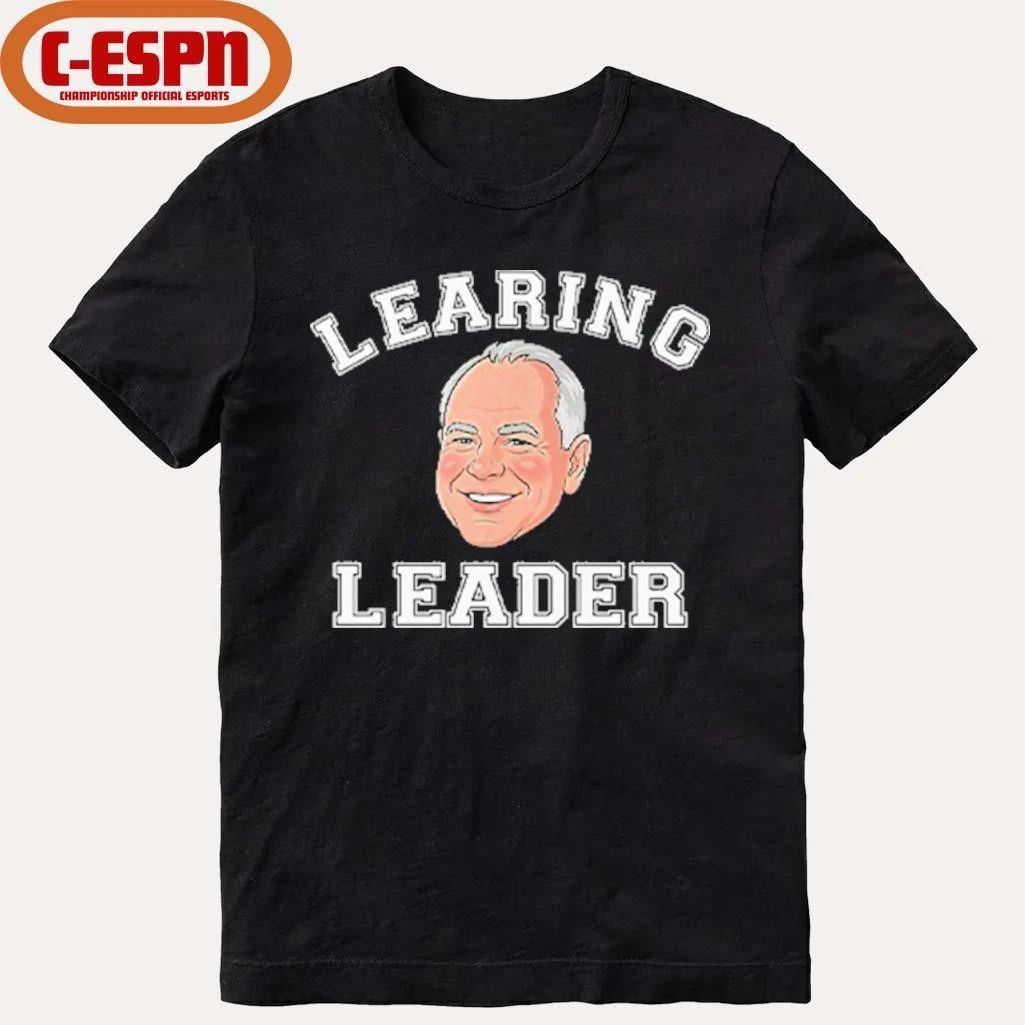 Learing Leader Tim Walz T-Shirt