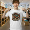 man cave chocolate old guys rule shed shirt