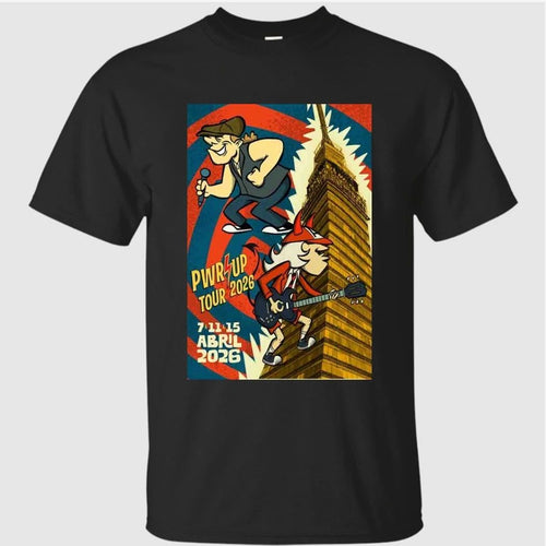 ACDC At Estadio GNP Seguros In Mexico City Mexico On Apr 7 2026 Shirt