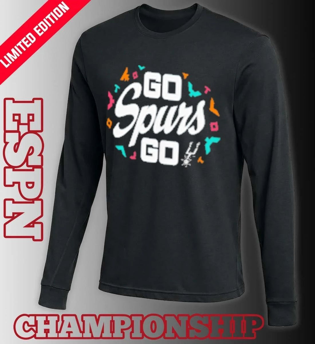 San Antonio Spurs NBA Playoff Go Spurs Go T-Shirt