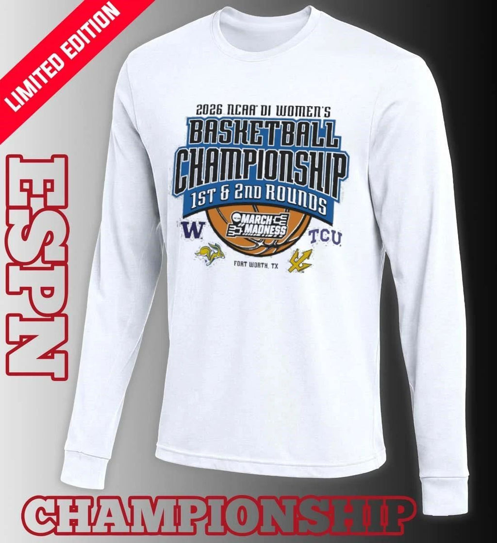 Fort Worth, TX Regional 2026 NCAA DI Women’s Basketball Championship Shirt