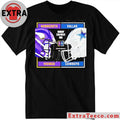 Announcement regarding the football game between the Minnesota Vikings and the Dallas Cowboys Shirt