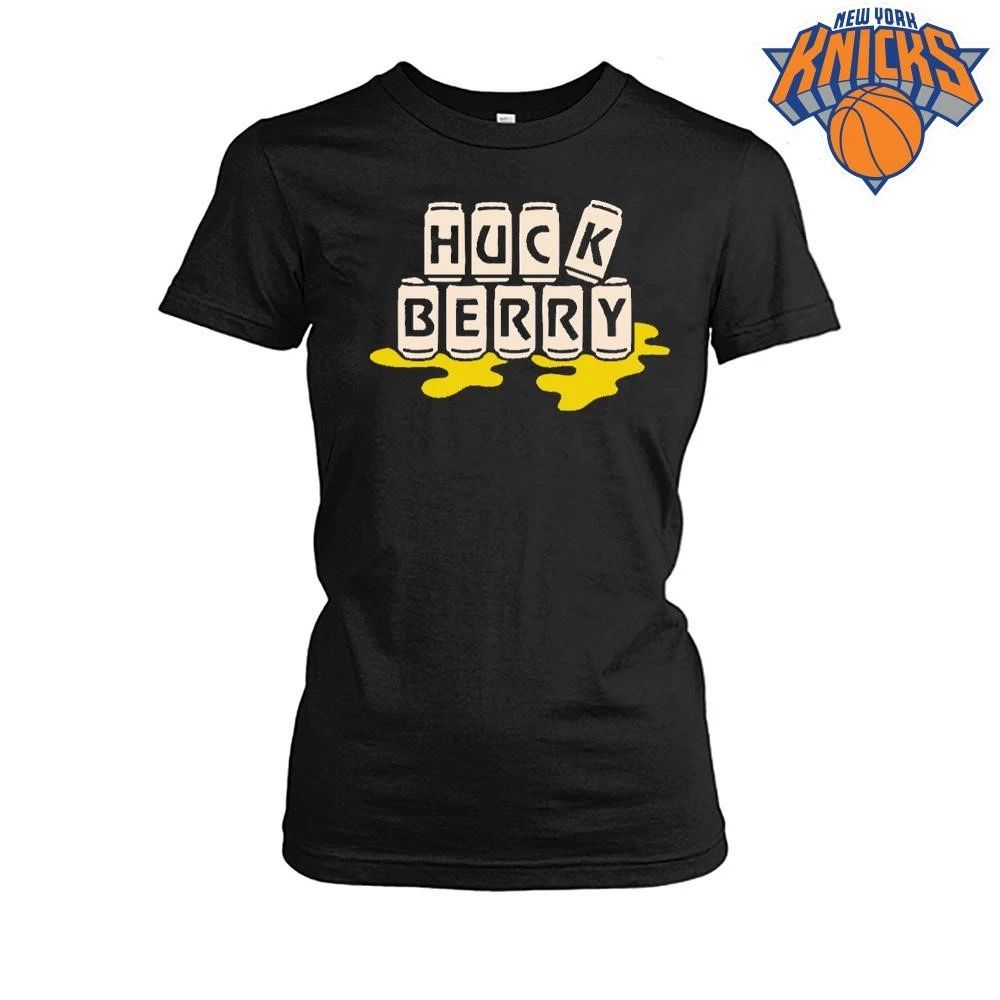 Huckberry Craft Beer Cans Spilled Beer Liquid Typography Party Graphic Shirt