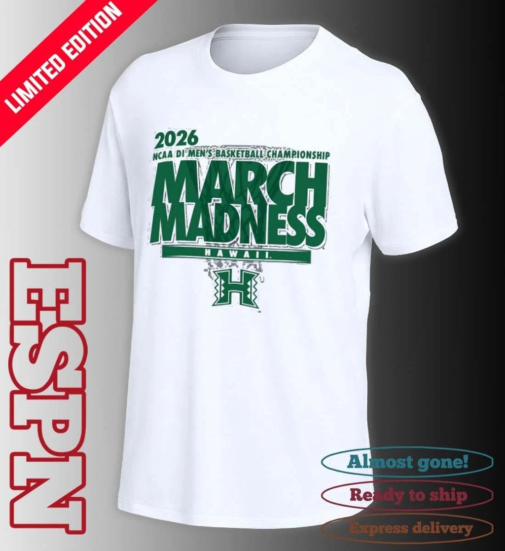 Hawaii Men’s Basketball Single Team NCAA March Madness Shirt
