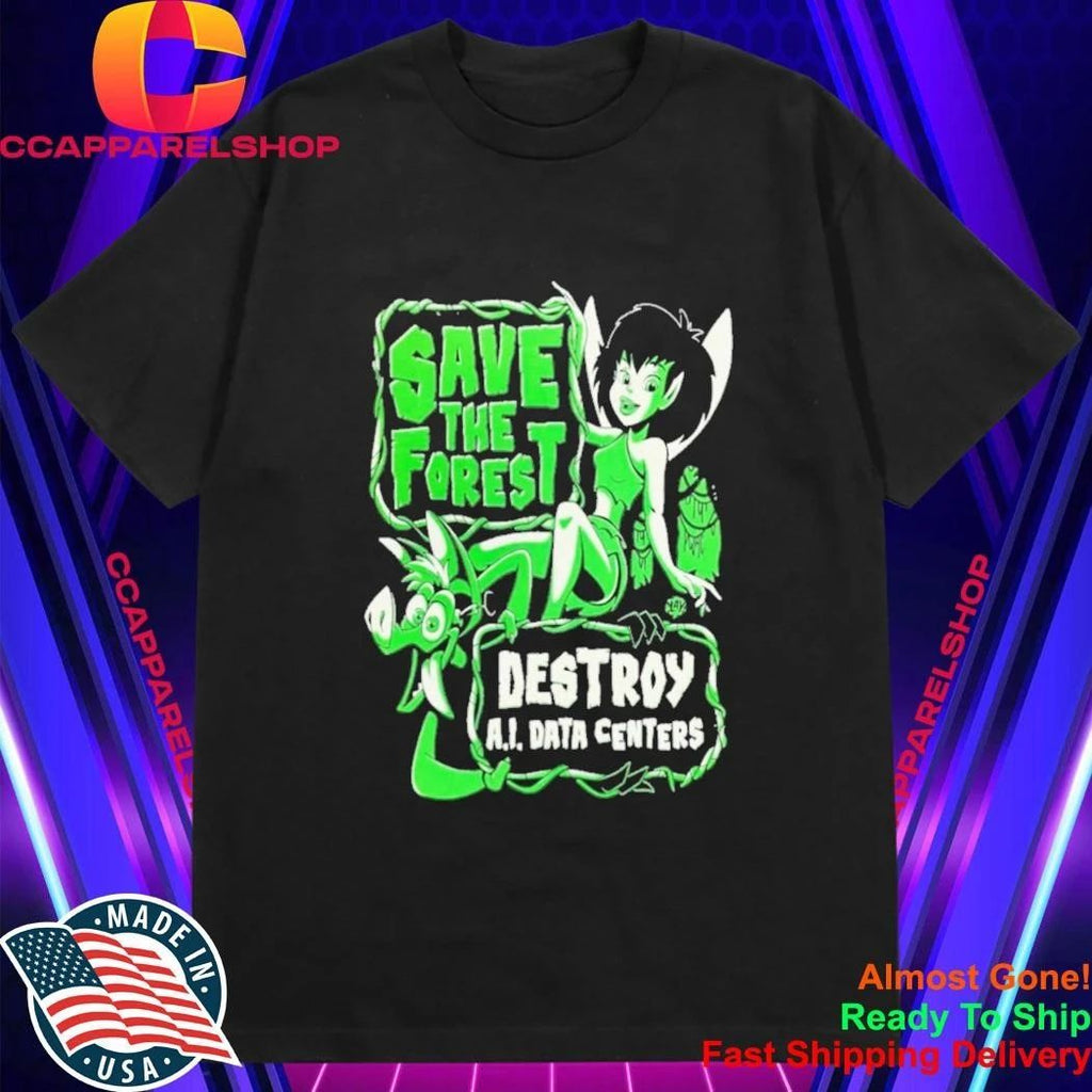 Save Firest Destroy A.j. Data Centers Shirt