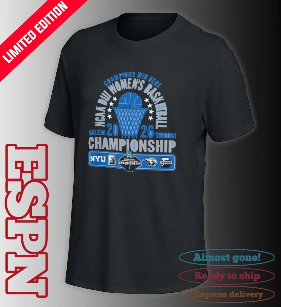 Semifinals 2026 NCAA Division III Women’s Basketball Championship Shirt