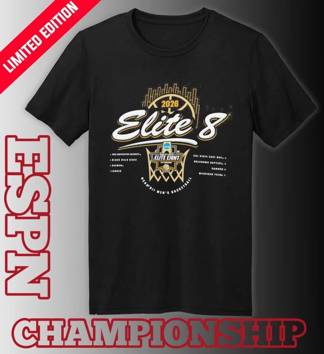 2026 NCAA Division II Men’s Basketball Elite 8 T-Shirt