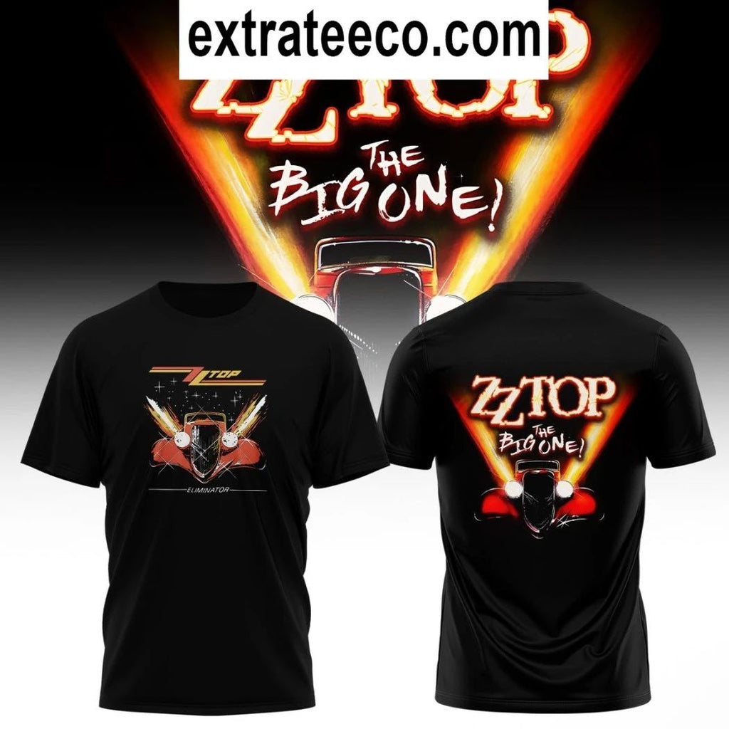 Original ZZ Top The Big One! Tour Hoodie Shirt