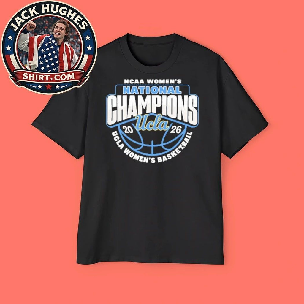 Original 2026 NCAA Women’s National Champions UCLA Bruins Women’s Basketball Logo Graphic T-Shirt