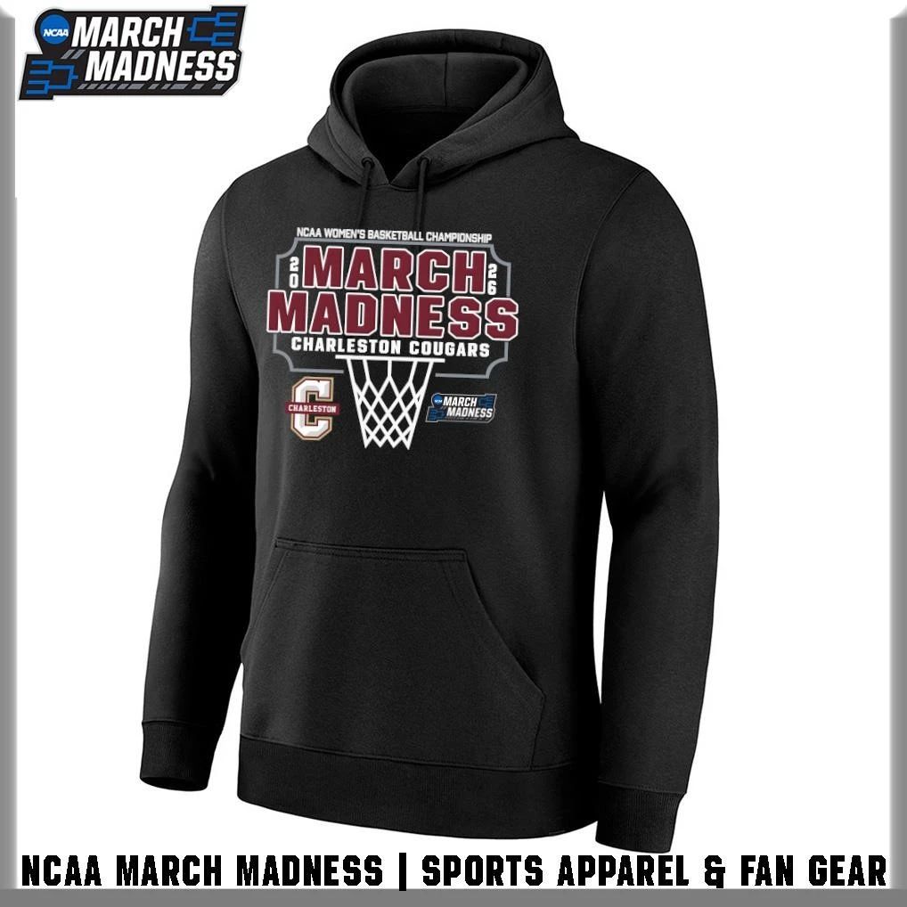 Charleston Cougars 2026 NCAA Women’s Basketball Tournament March Madness T-Shirt