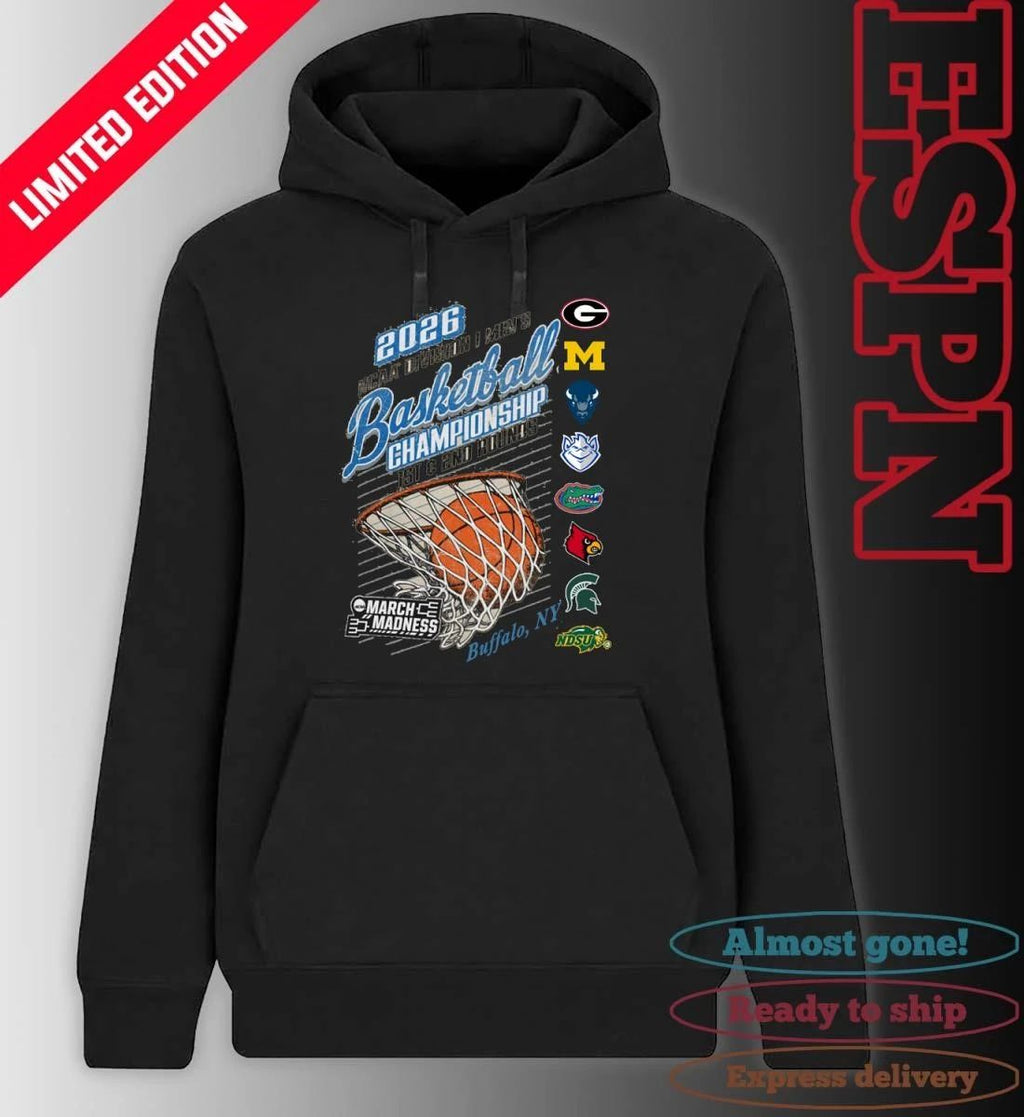 Buffalo, NY 2026 NCAA DI Men’s Basketball Championship – 1st, 2nd Rounds Shirt
