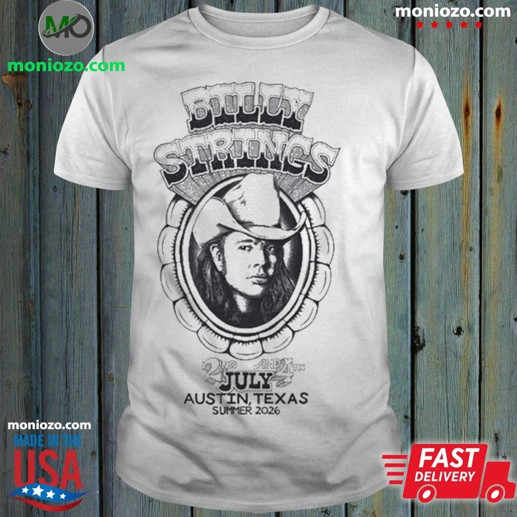 Billy Strings In Austin TX On July 2 2026 T-Shirt