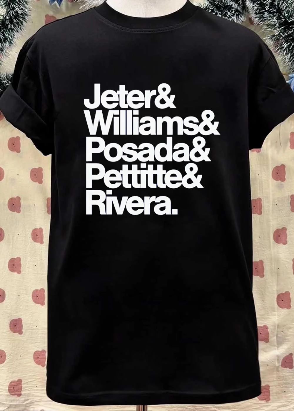 Jeter Williams Posada Pettitte Rivera New York Yankees T-Shirt