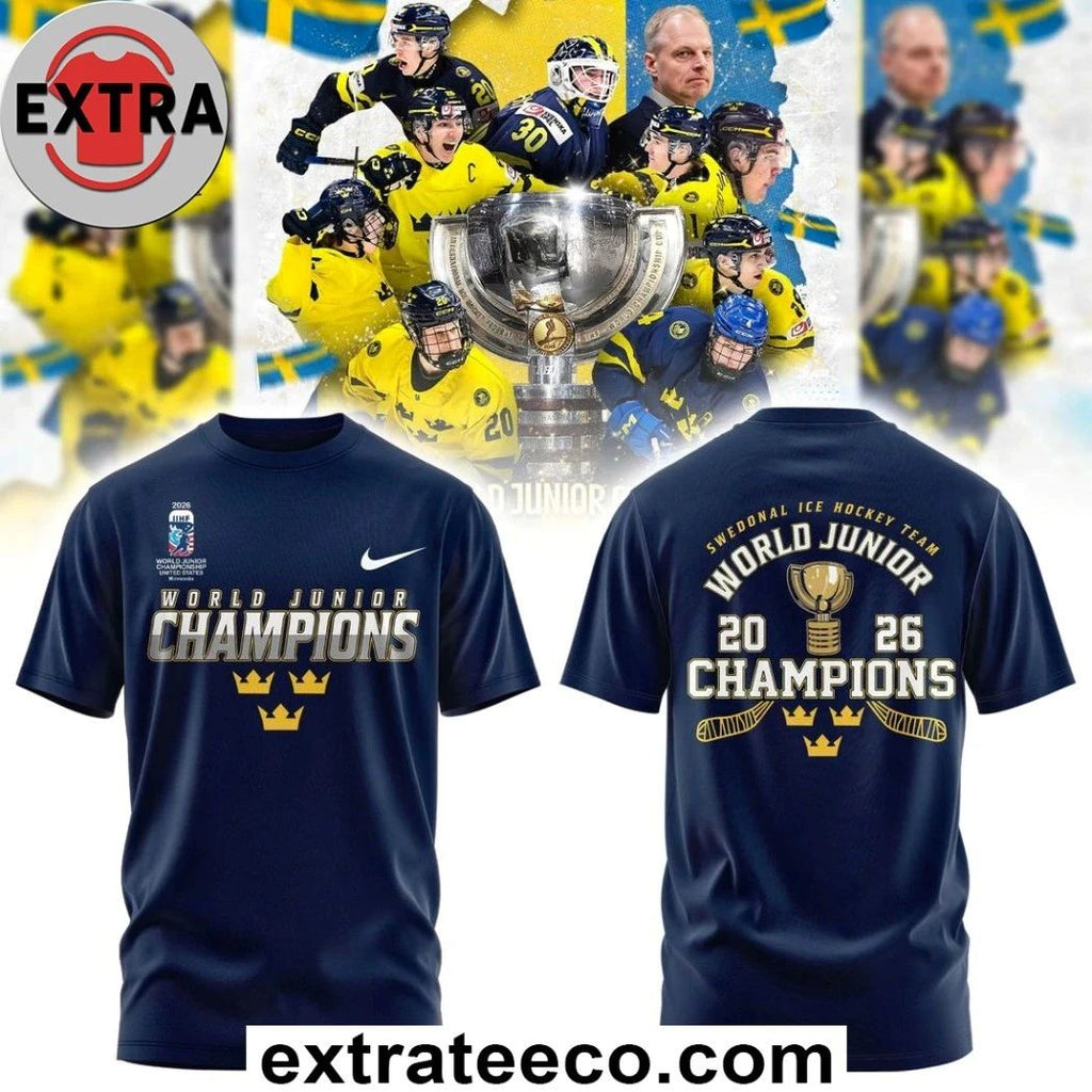 Iihf World Junior Championship Sweden National 2026 Shirt