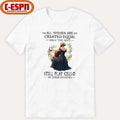 All Women Are Created Equal Only The Best Still Play Cello In Their Eighties shirt