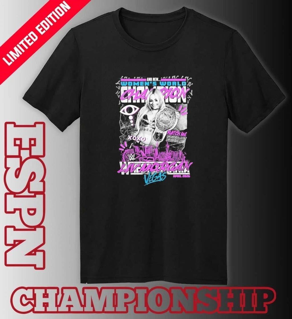 Liv Morgan WrestleMania 42 Women’s World Champion April 2026 T-Shirt