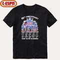 100th Anniversary 1926-2026 New York Rangers Team Hockey Signatures Shirt