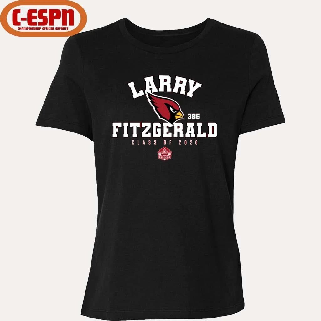 Larry Fitzgerald Cardinals Class of 2026 Enshrinee T-Shirt