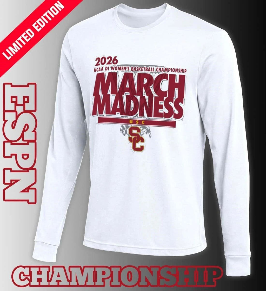 USC Women’s Basketball Single Team 2026 NCAA March Madness Shirt