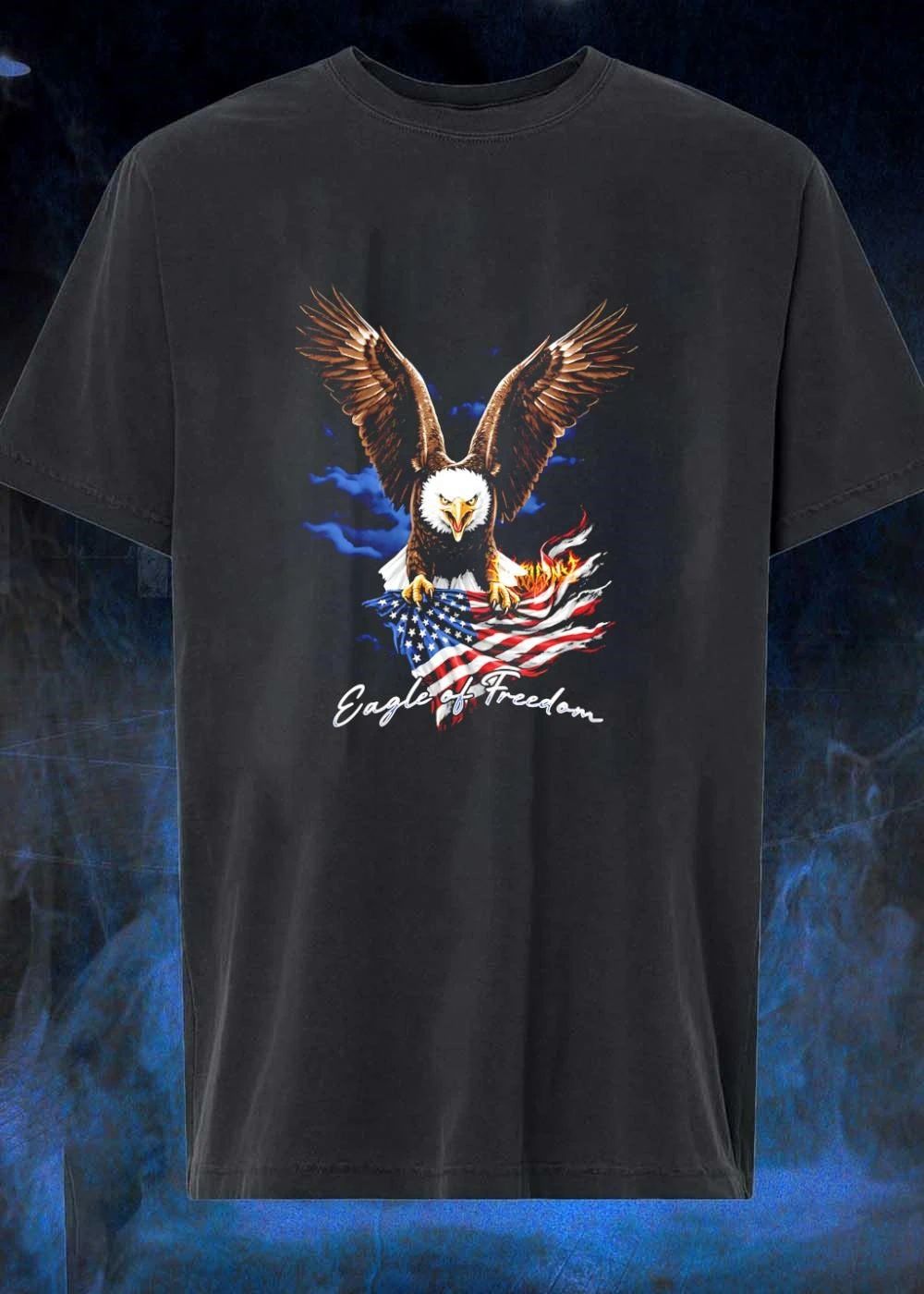 Eagle of Freedom American flag eagle shirt