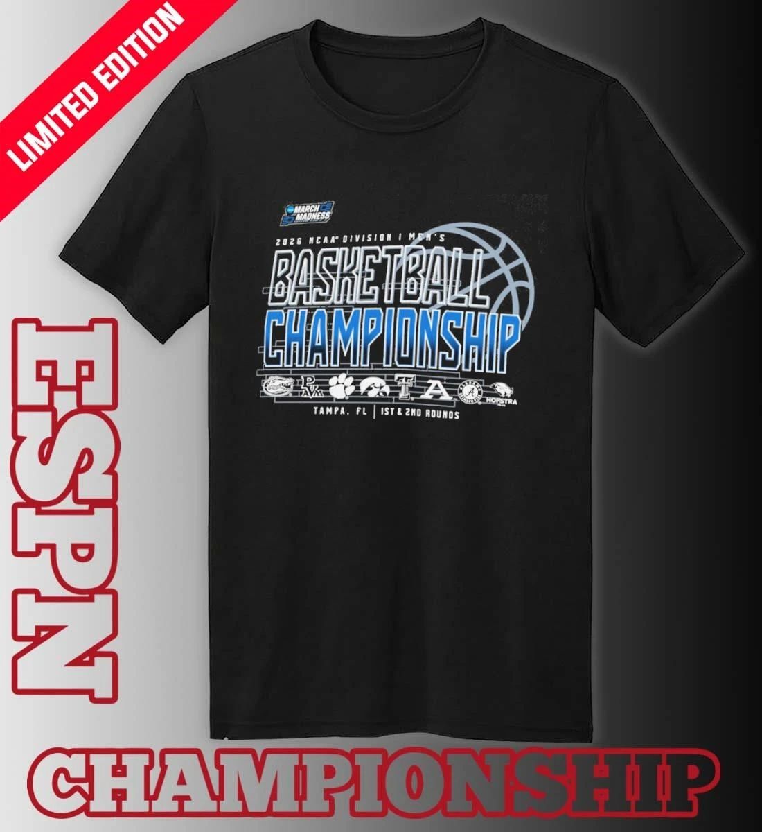 8 Teams 2026 NCAA DI Men’s Basketball Championship Tampa, FL Shirt